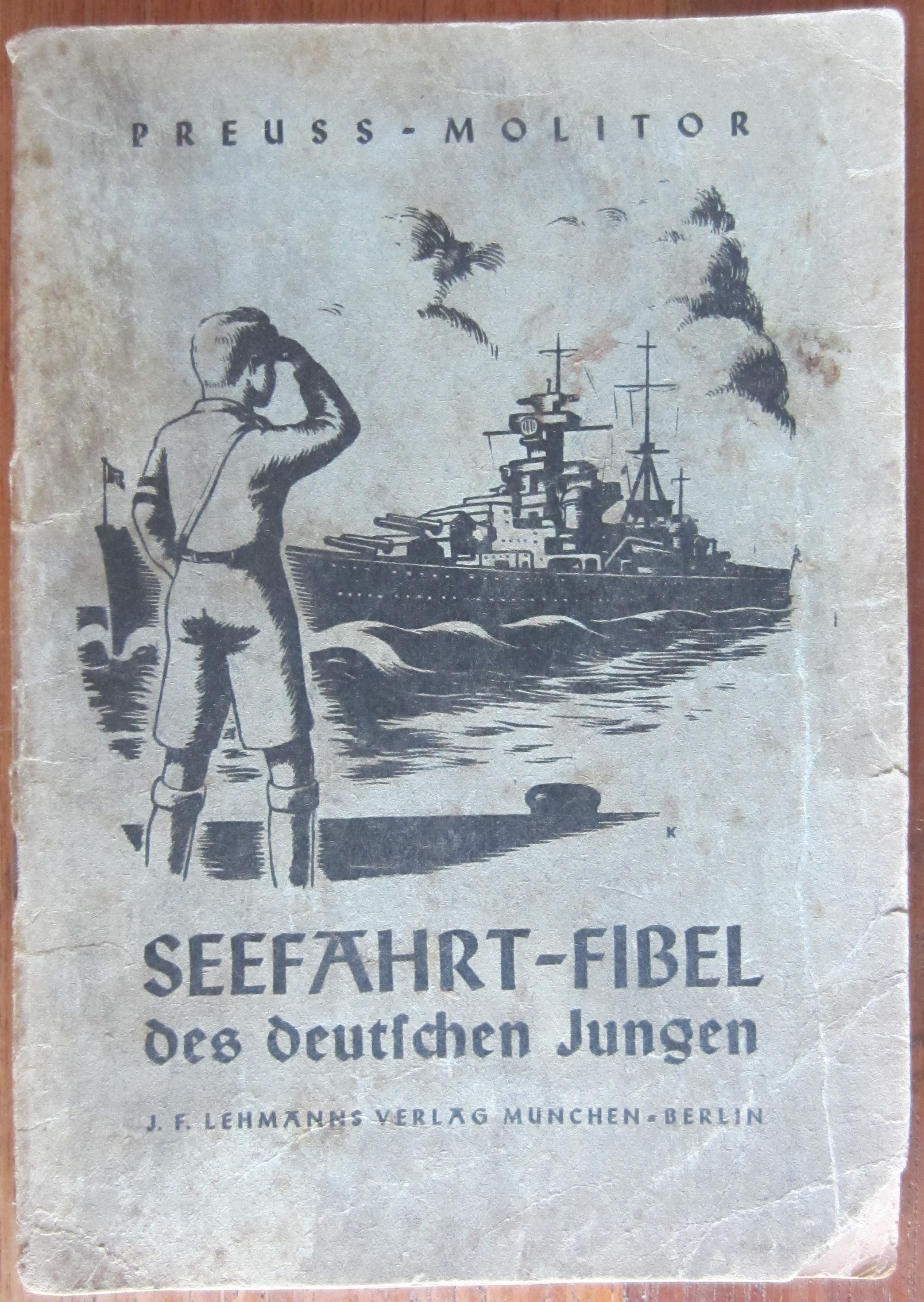 Photo Seefahrt-Fibel des deutschen Jungen