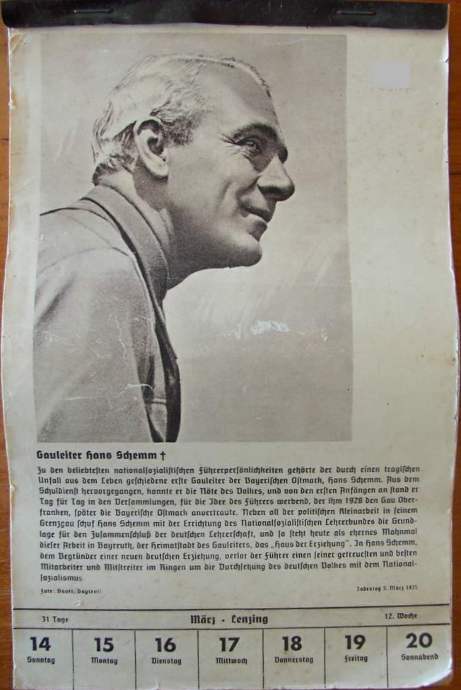 Photo Calender - from Wk12 to Wk52 - weekly picture