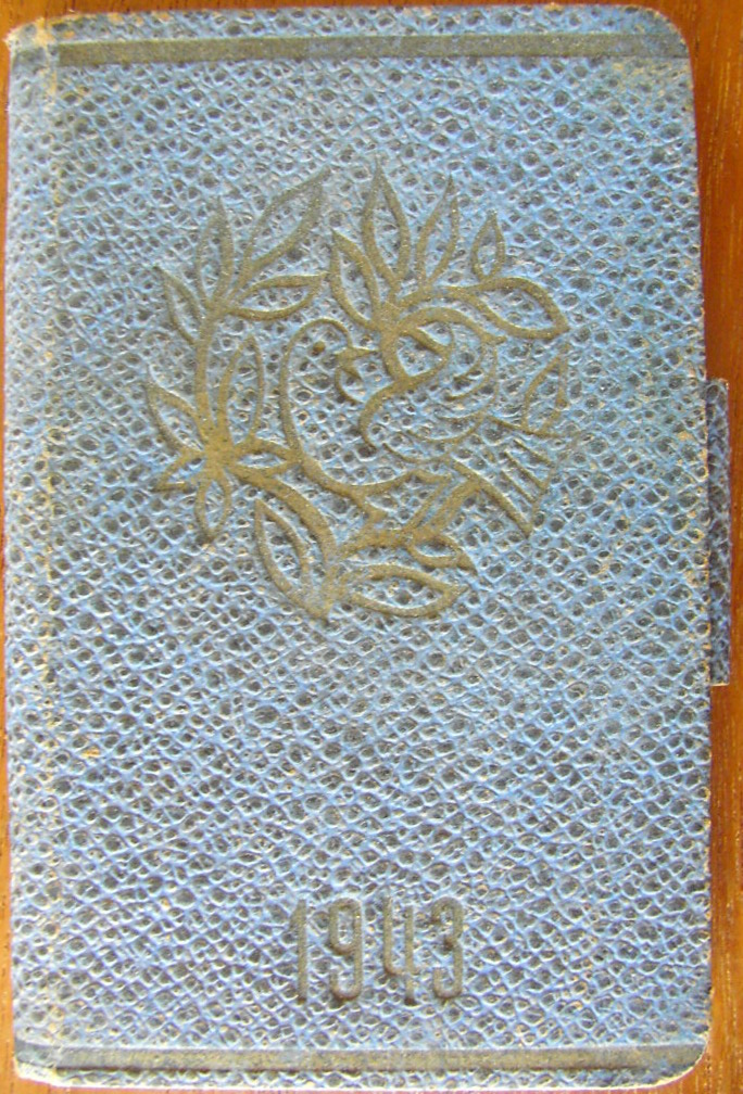 Photo Agenda Memento 1943