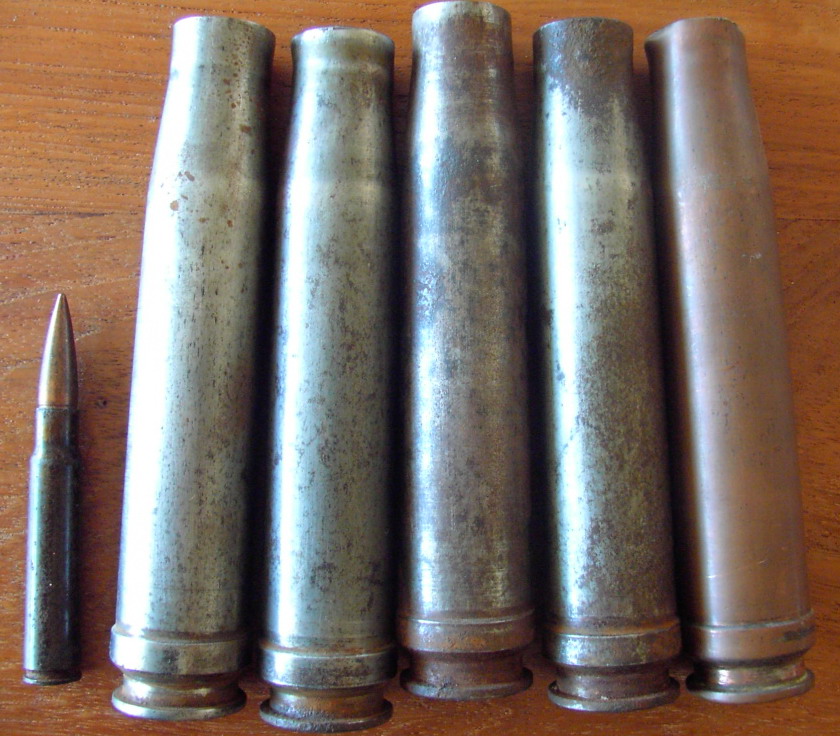 Photo 20 mm - German - 5 shells