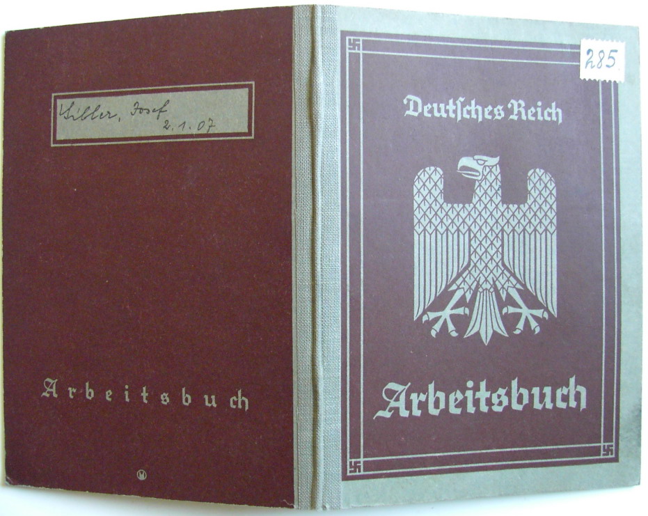 Photo Arbeitsbuch 1st model Nr 303-8841 - Josef Siller
