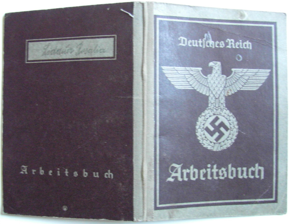 Photo Arbeitsbuch 2nd model Nr 371V-022582 - Rosalia Lidauer geb. Hirsche