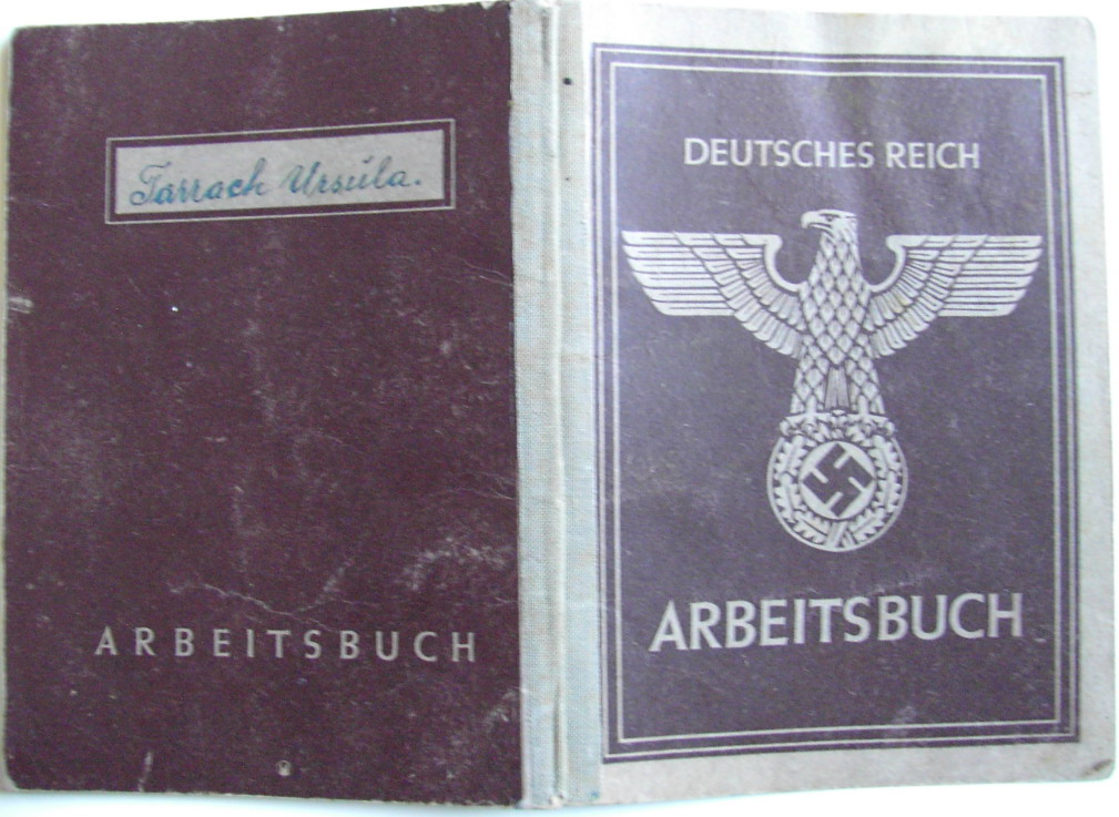 Photo Arbeitsbuch 2nd model Nr 21 Neu-20130 (I. Ersatzbuch) - Ursula Tarrach