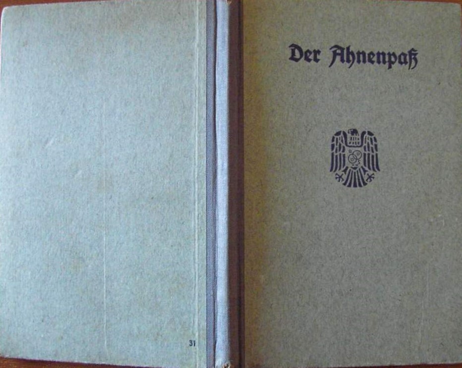 Photo Der Ahnenpass - Ausgabe 31 - cardboard - Kreisstadt Arnswalde