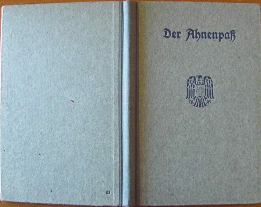 Photo Der Ahnenpass - Ausgabe 63 - cardboard - Herbert Dressler