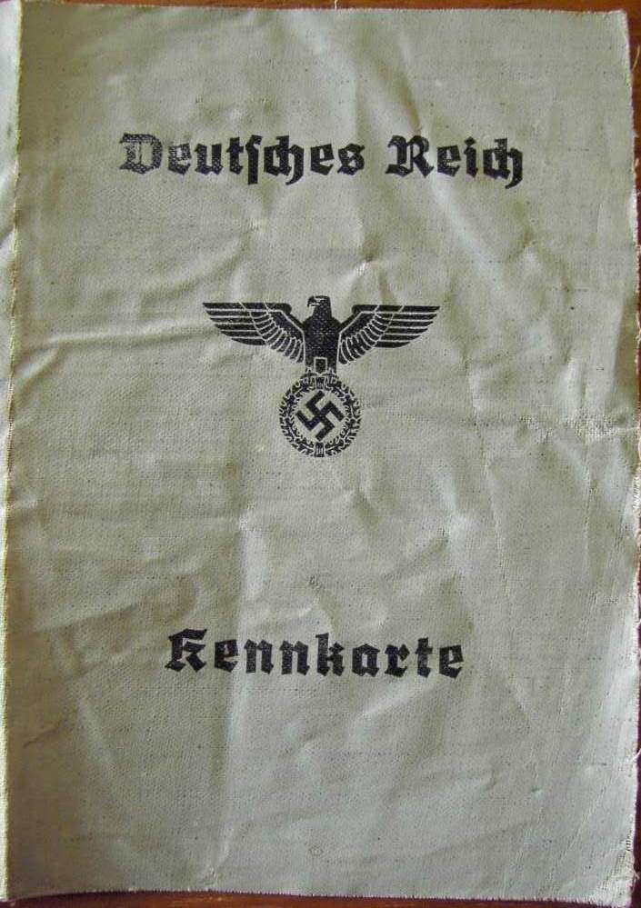 Photo Kennkarte - A 01909 - Gemeinde Kohlscheid