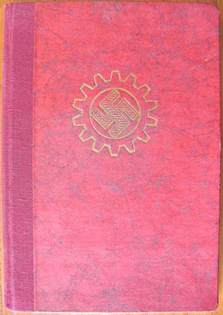 Photo DAF Mitgliedsbuch - Verwaltungsstelle Bautzen