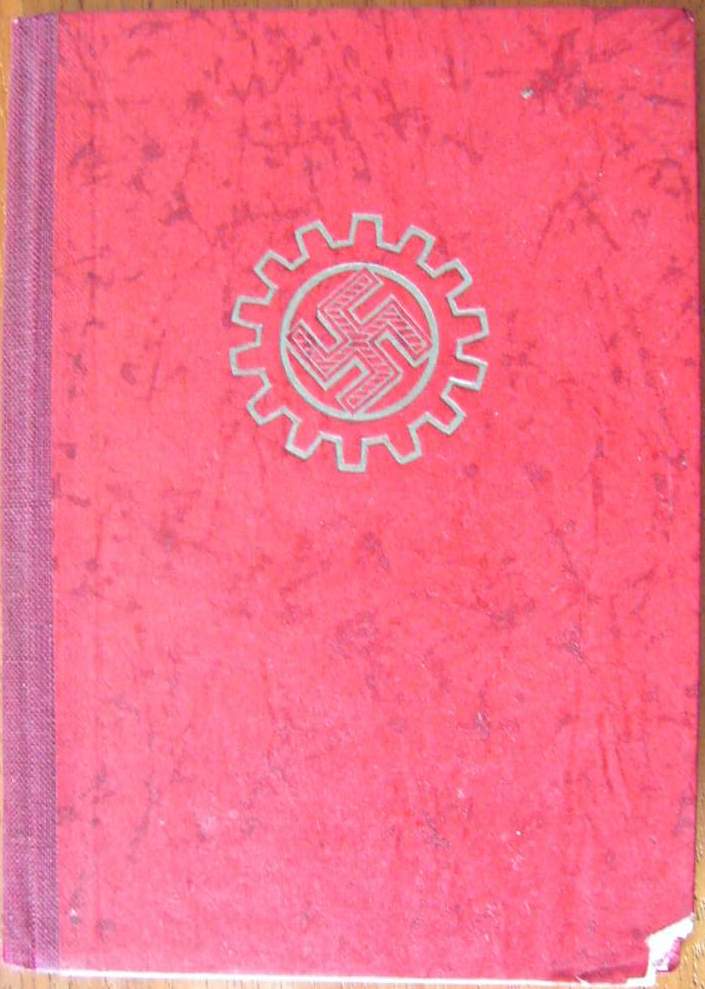 Photo DAF Mitgliedsbuch - Gauwaltung Westmark