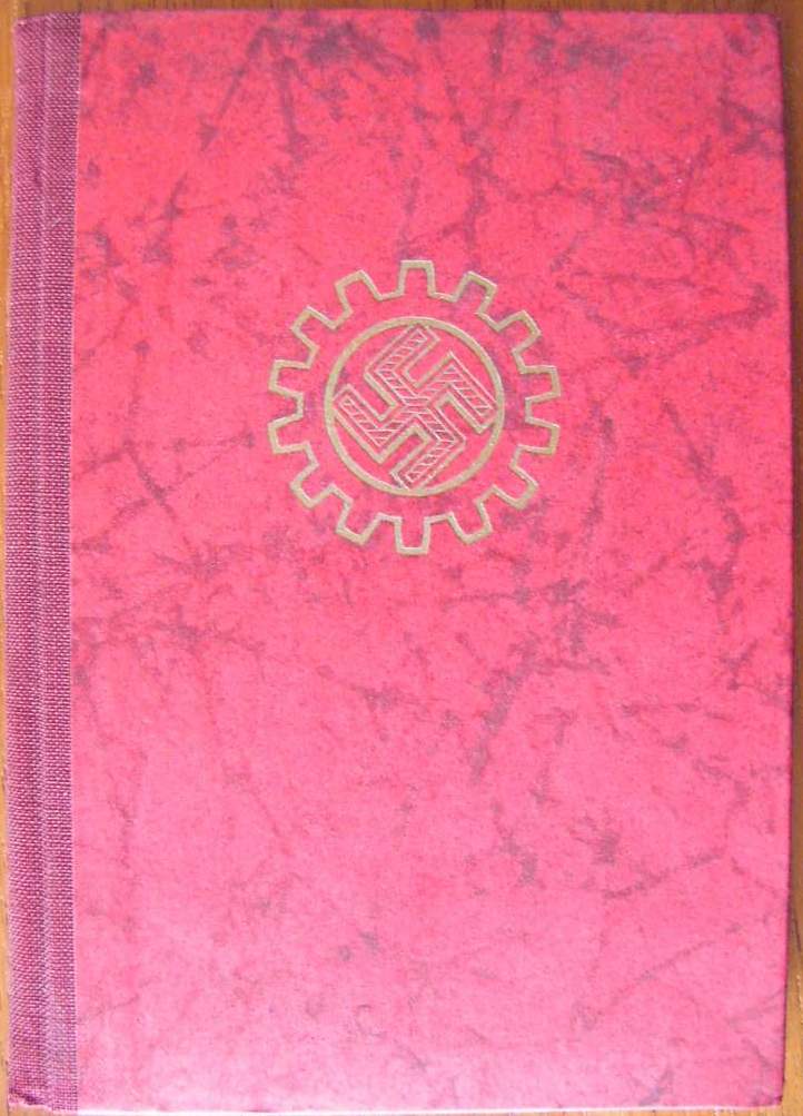 Photo DAF Mitgliedsbuch - Adolf XXX