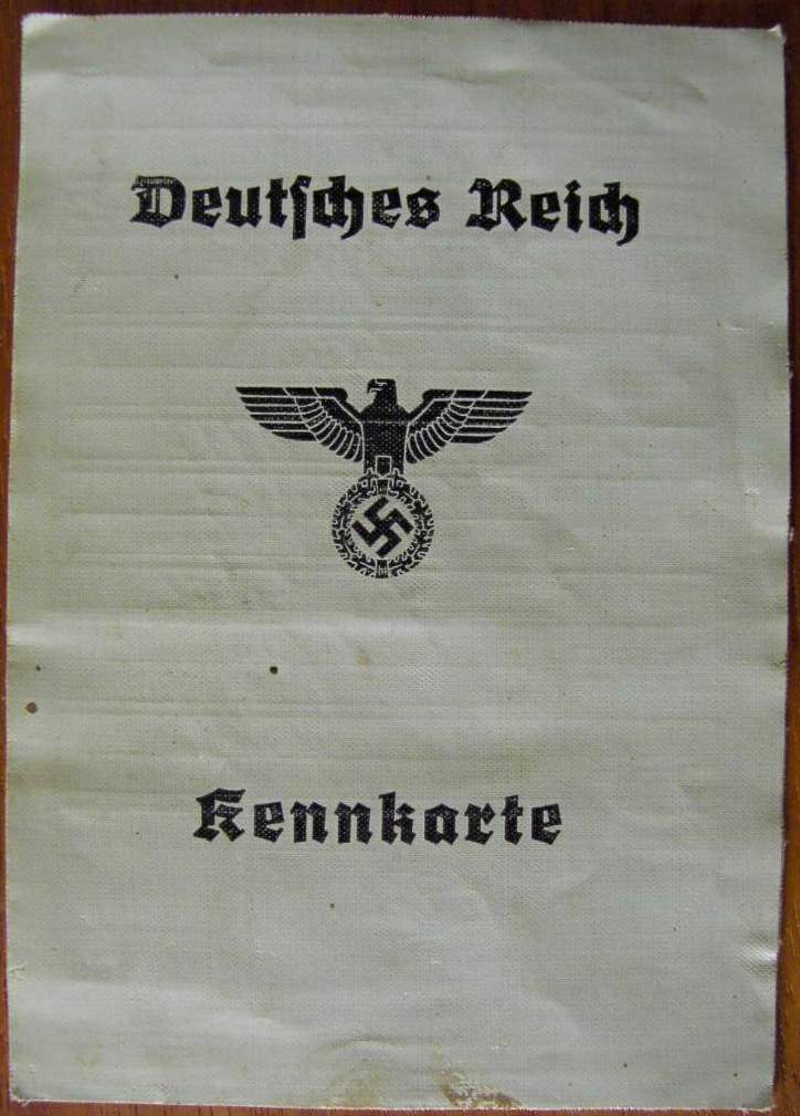 Photo Kennkarte - Louise Schneiber