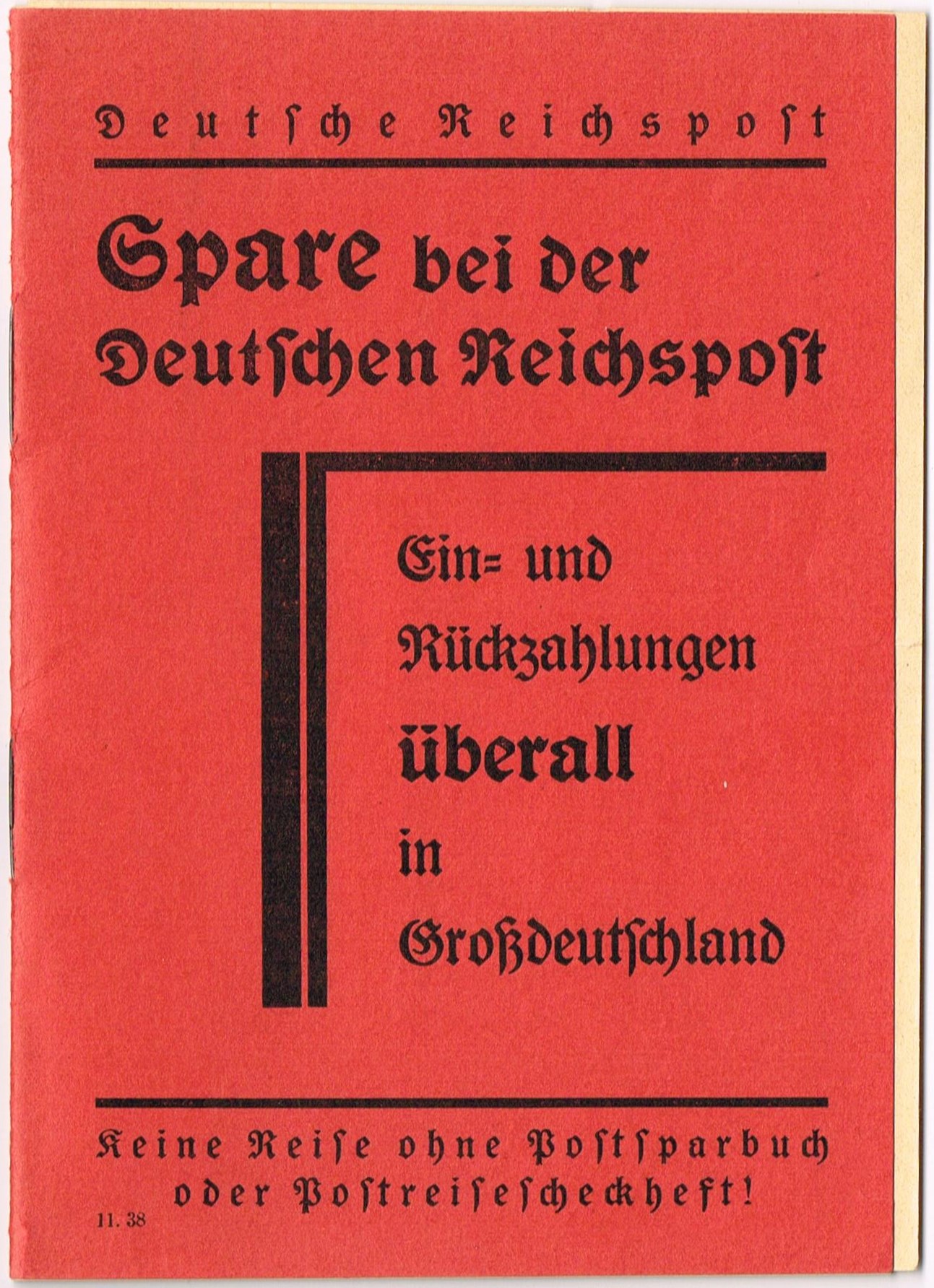Photo Deutsche Reichspost - Anleitung für Postsparer