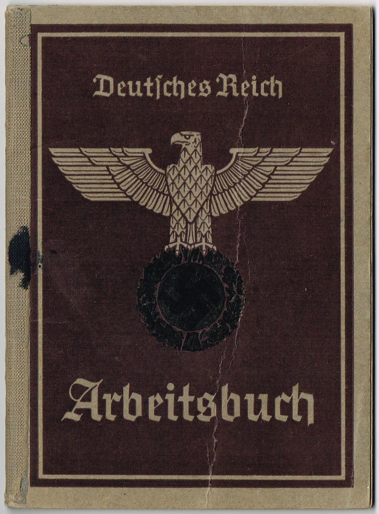 Photo Arbeitsbuch 2nd Model Nr 105 De 29812 + Entlassungschein (Certificate of discharge) - Wilhelm Segelken