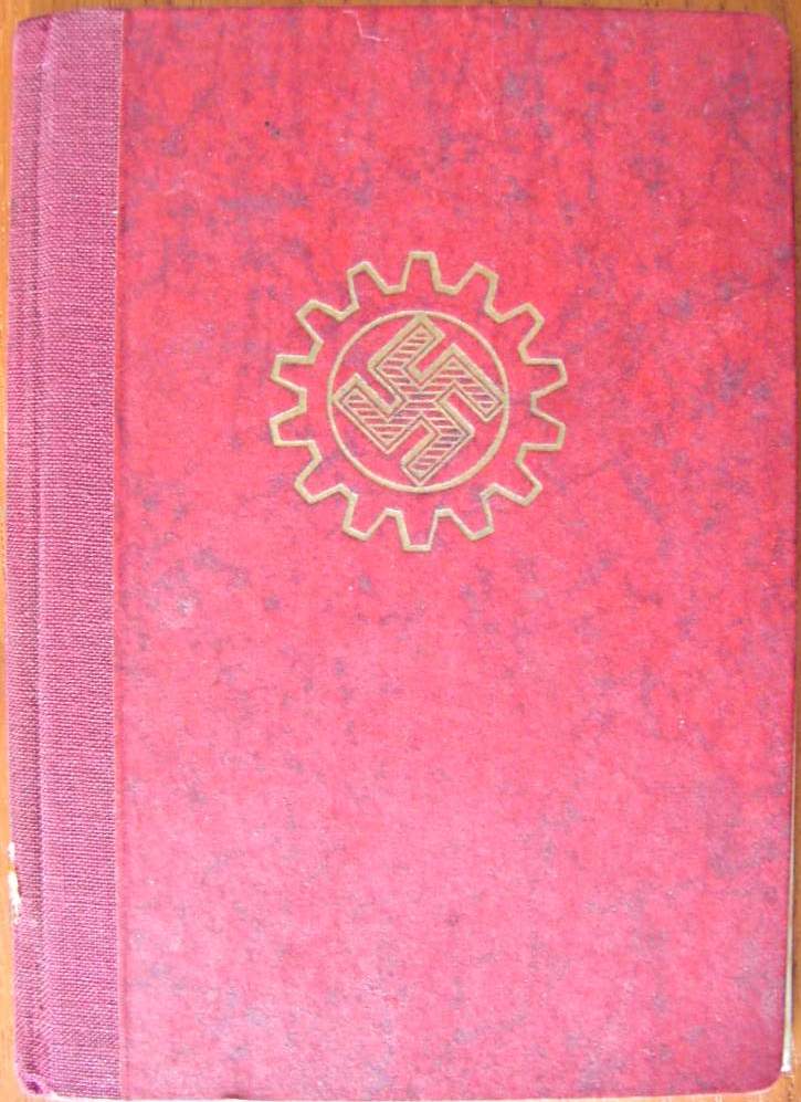 Photo DAF Mitgliedsbuch Kurt Wirrwar