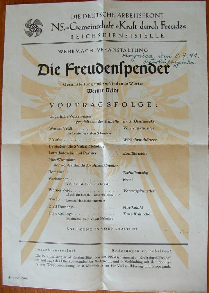 Photo DAF - KdF - Die Freudenspender