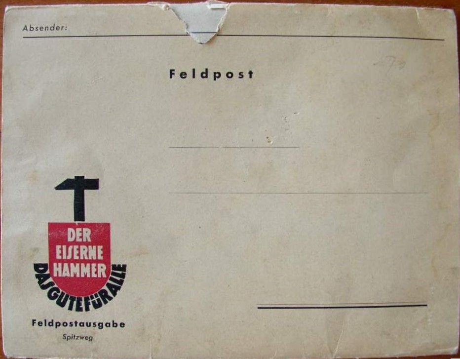 Photo Feldpostausgabe - Der eiserne Hammer