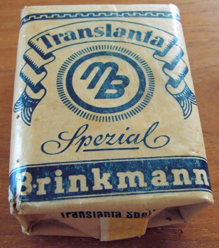 Photo Pack of tobacco ‘BRINKMANN TRANSLANTA SPEZIAL’ - unopened
