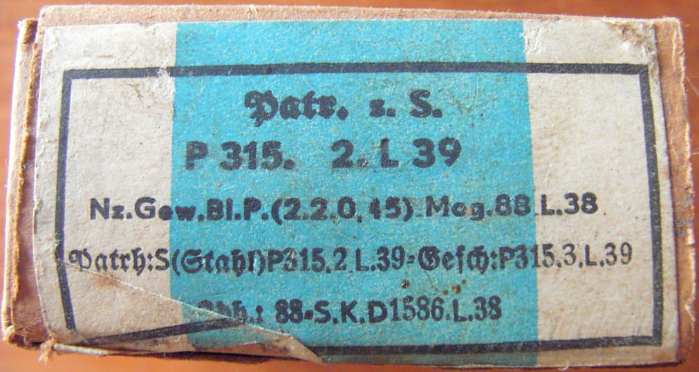 Photo Ammo box - Patr.s.S. - P315.2.L.39 - EMPTY!