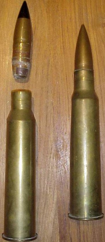 Photo FT17 tank - 37 mm projectile - 2 pieces