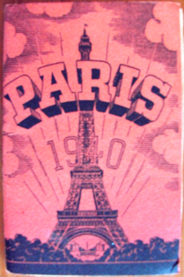 Photo Paris tourist map - Pariser Plan 1940