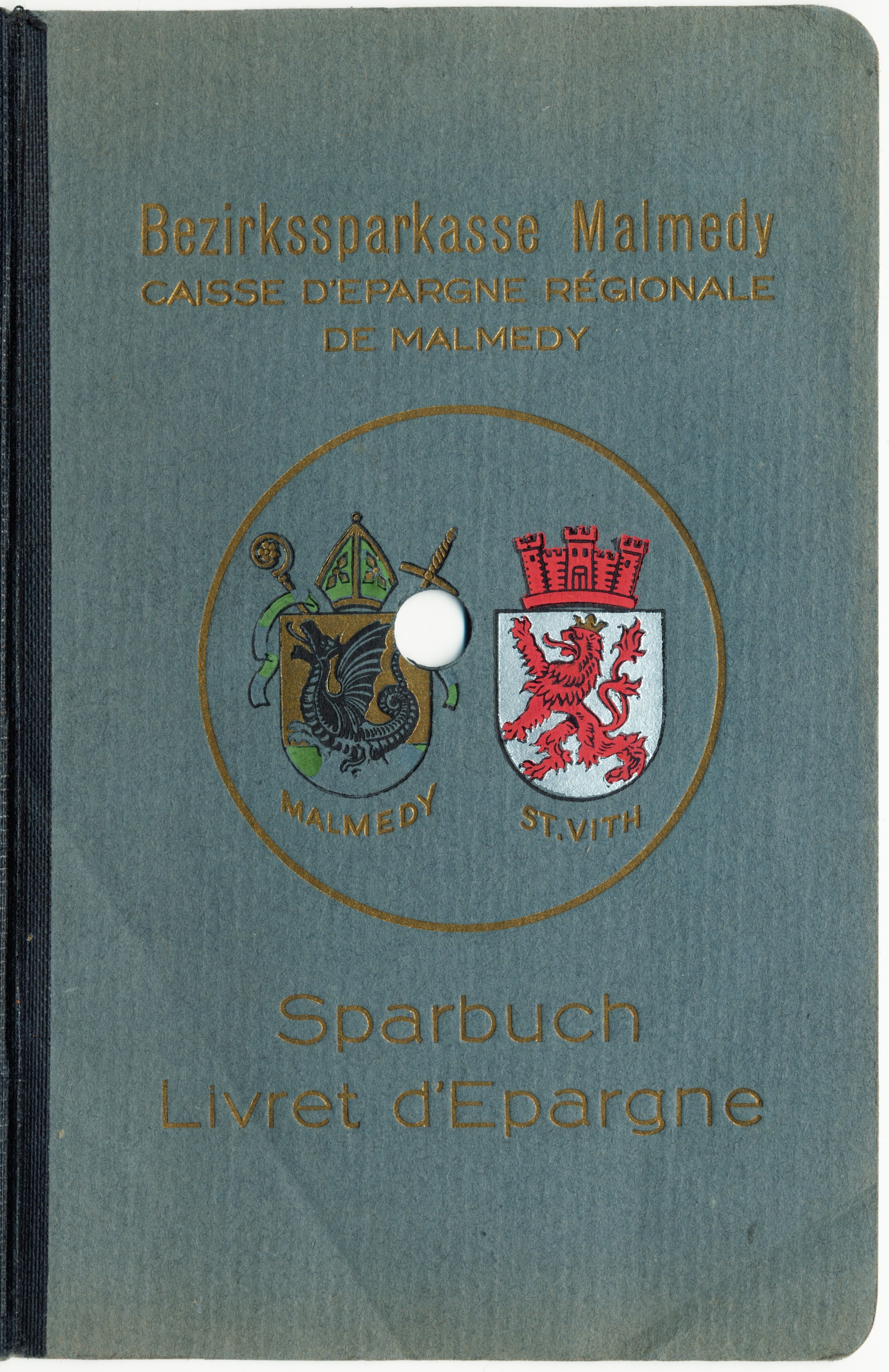 Photo Bezirkssparkasse Malmedy - Sparbuch