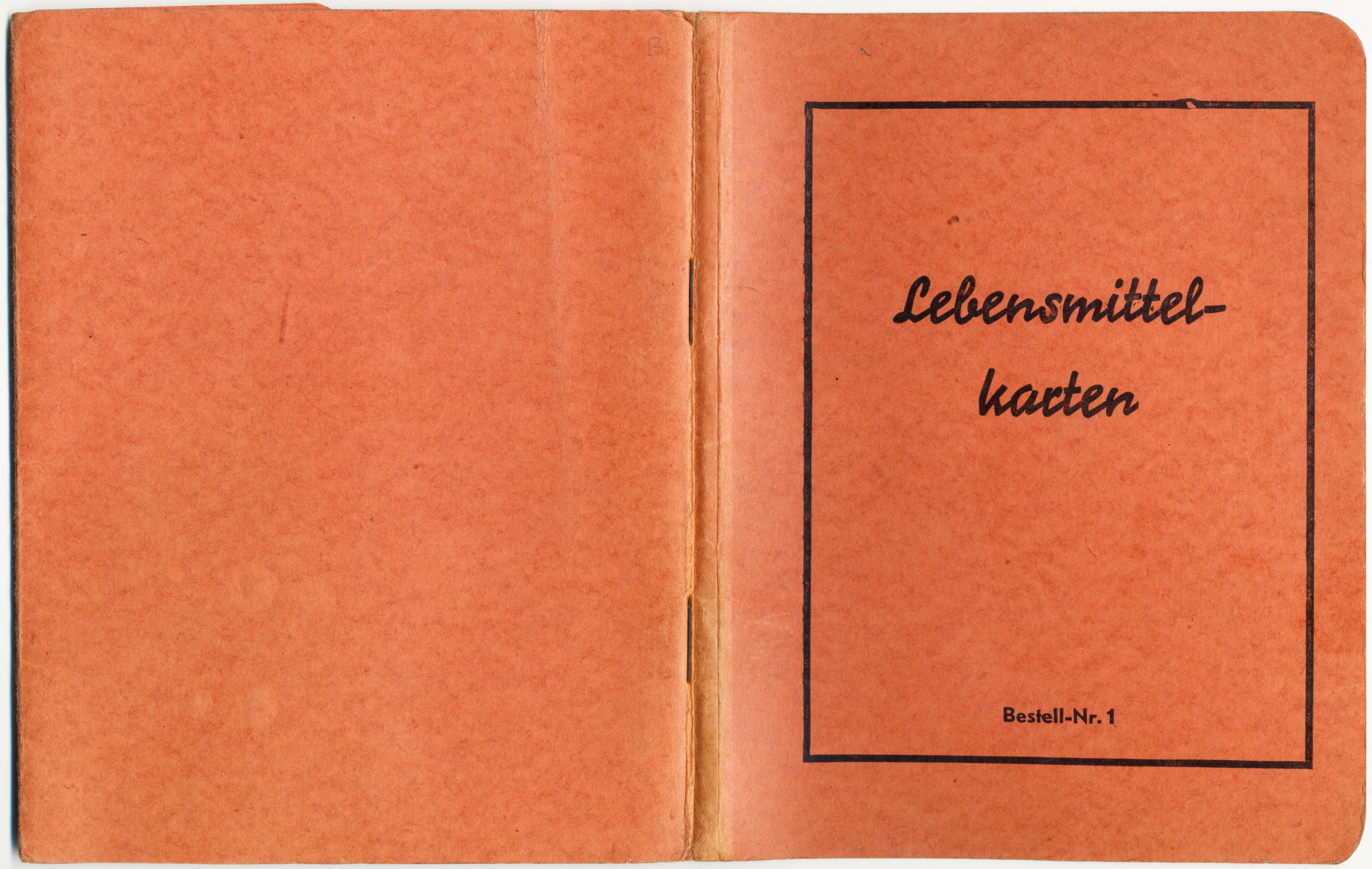 Photo Bezugschein-Tasche - Type 2