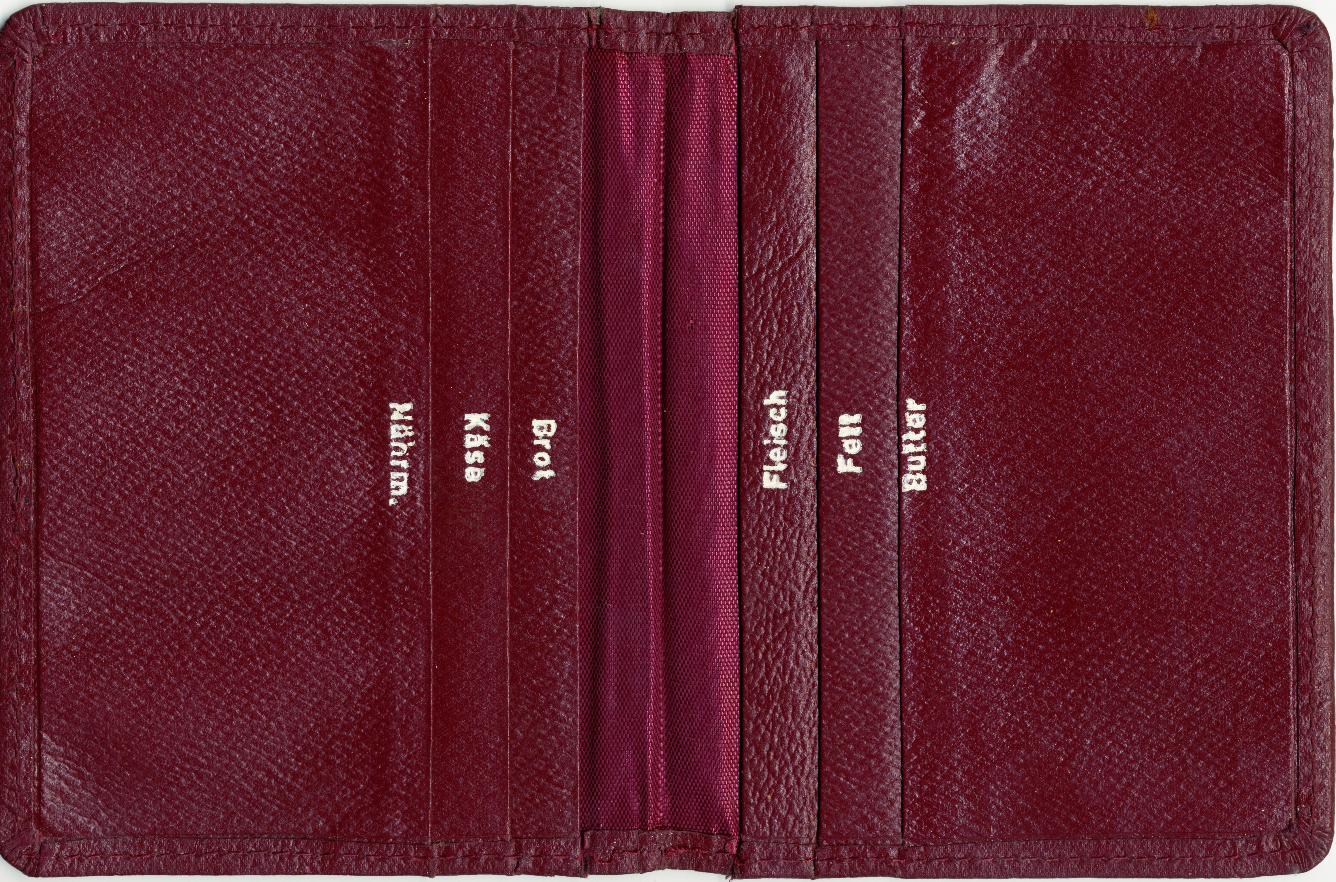 Photo Bezugschein-Tasche - Type 3