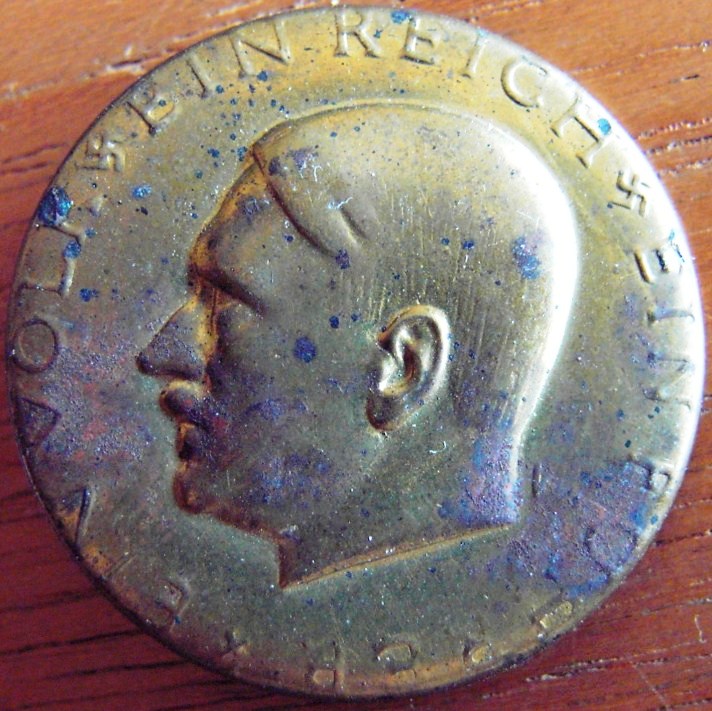 Photo Ein Volk-Ein Reich-Ein Führer - brass colour