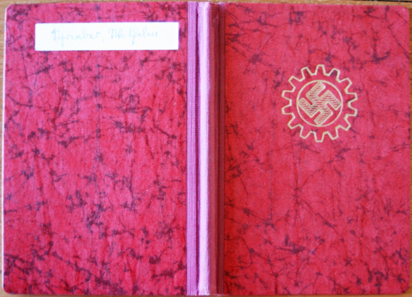 Photo DAF Mitgliedsbuch - Wilhelm