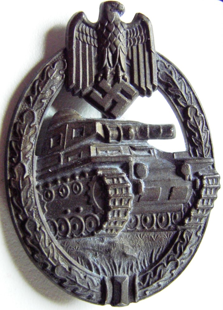 Photo Panzerkampfabzeichen - Silver - Copy 12 "Aurich 1.8.1"