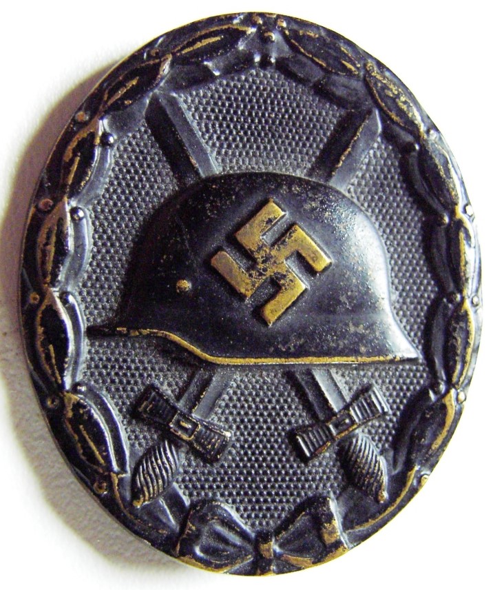 Photo Verwundetenabzeichen - black