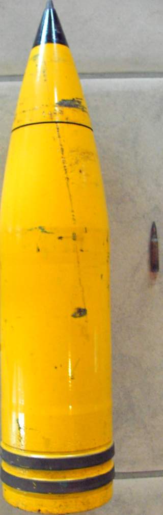 Photo 150 mm - head with detonator - Kriegsmarine