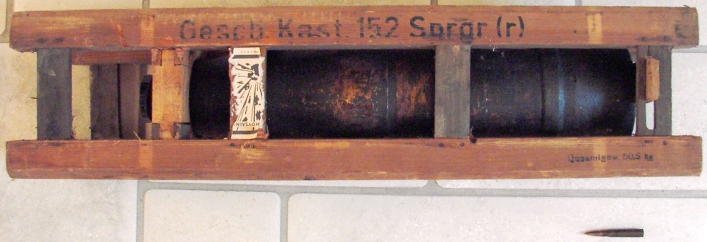 Photo Gesch. Kast 152 Sprgr (r) - 152 mm