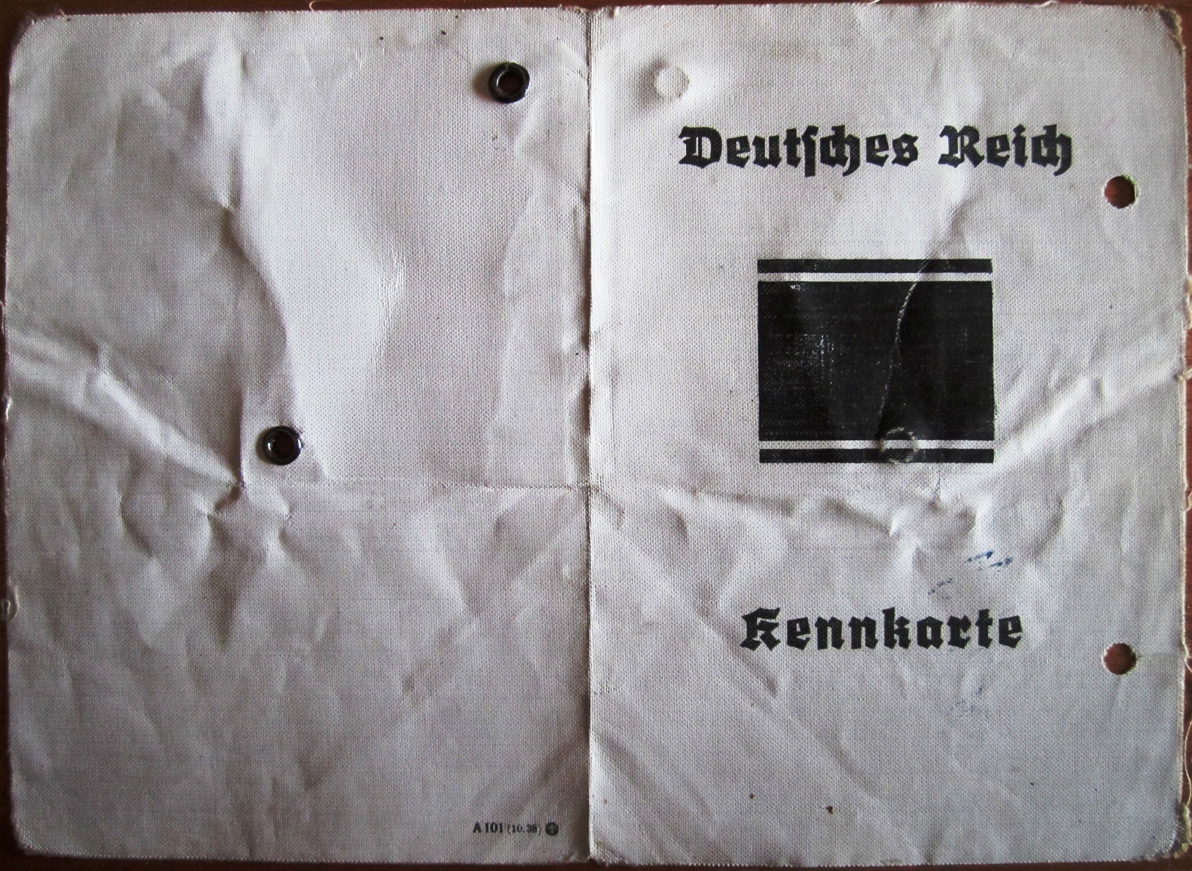 Photo Kennkarte - 9628 - Ehrhardt Paul Haupt - Braunschweig, 24. September 1945 to 1950