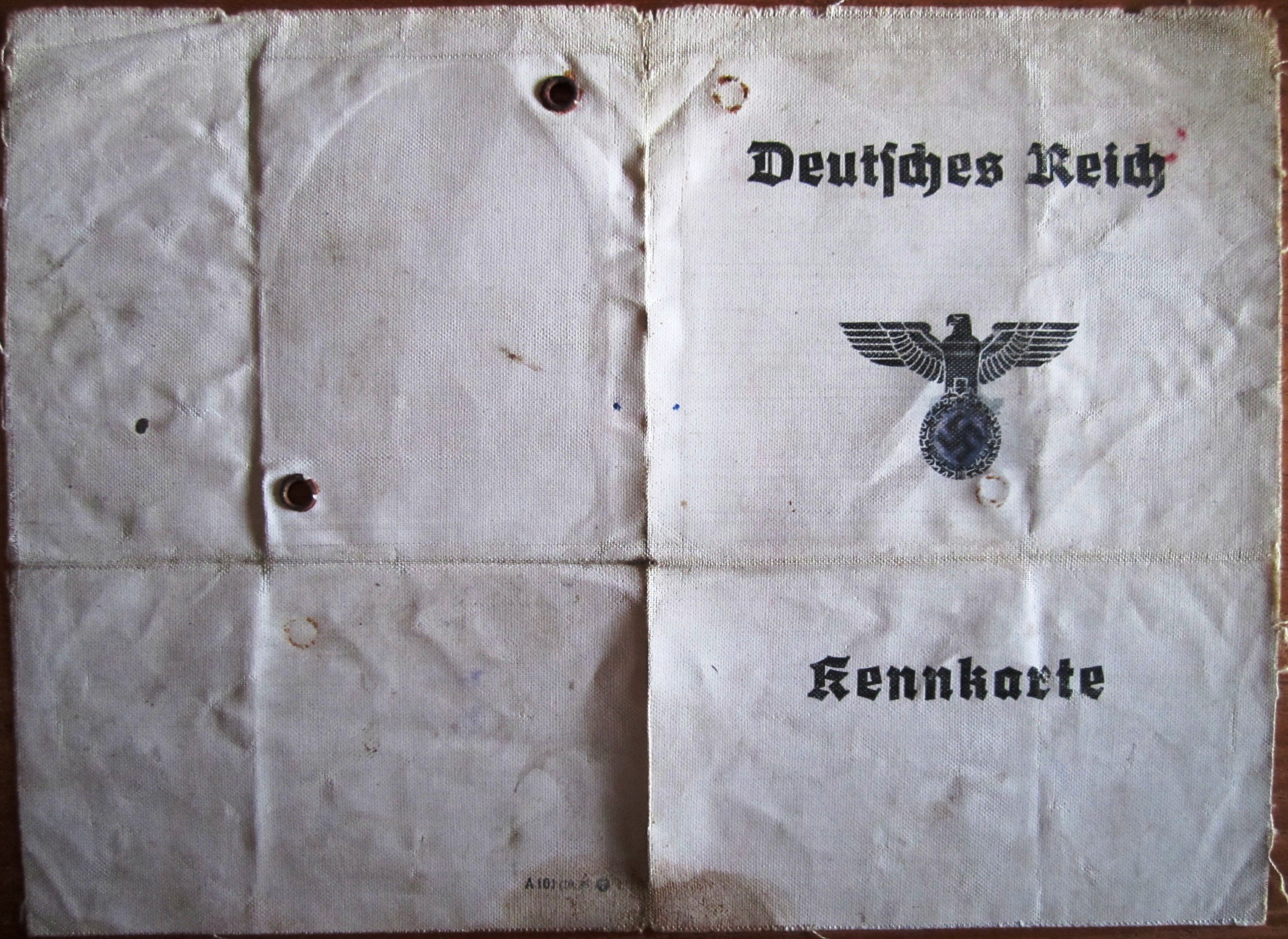 Photo Kennkarte - A 06613 - Martha Auguste Brunhilde Hoffmann geb. Kirchhausen