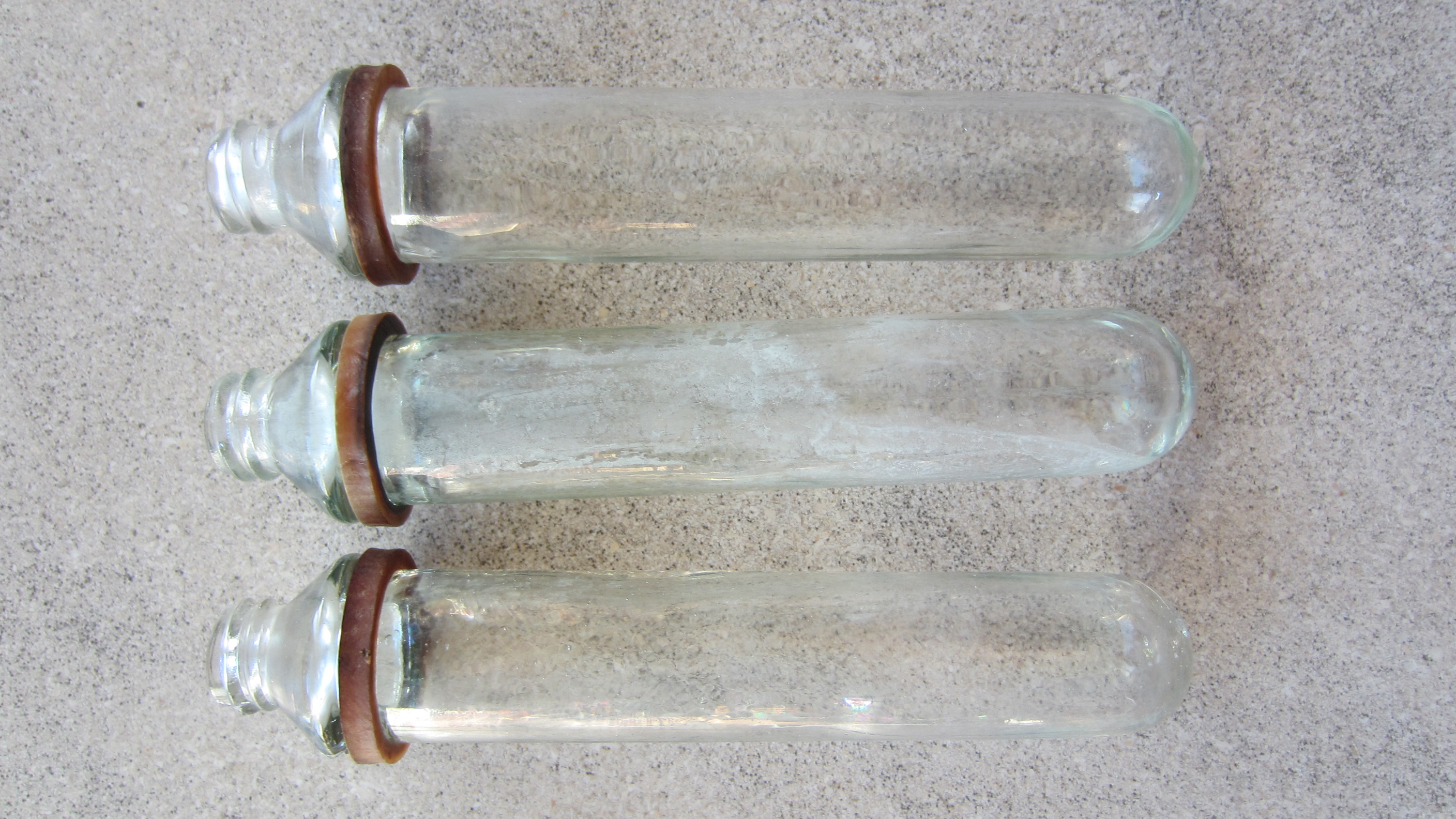 Photo Inner glass tube (calcium chloride) with seal for Blendkörper 2H - 3 pieces